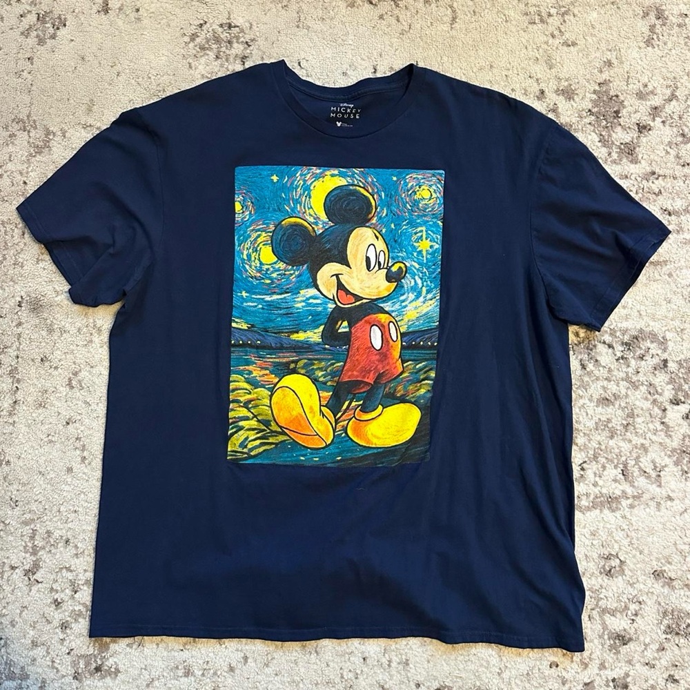 Mickey Mouse Starry Night T-Shirt